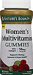 90-Ct Nature's Bounty Women Multivitamin Gummies $4 and more