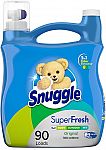 95-Oz Snuggle Plus SuperFresh Liquid Fabric Softener $5.09