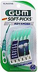 60-Count GUM 650R Soft-Picks Advanced Dental Picks $3.30