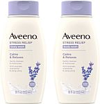 18-Oz Aveeno Stress Relief Body Wash 2 for $9.78
