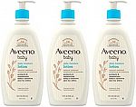 3-Pack 18-oz Aveeno Baby Daily Moisture Lotion $15 (Reg. $9.50 Each)