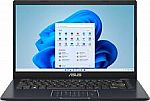 ASUS E410MA 14" HD Laptop (N4020 4GB 64GB) $110.99