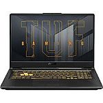 ASUS TUF Gaming A17 TUF706 TUF706HEB-DB74 17.3" FHD Rugged Gaming Laptop (i7-11800H 16GB 512GB RTX 3050 Ti) $1199.99