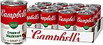 12-Pack Campbell's Condensed Healthy Request Cream of Mushroom Soup $9