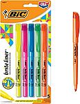 5-Ct BIC Brite Liner Highlighter, Chisel Tip $1.52