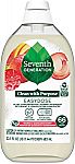 Seventh Generation EasyDose Laundry Detergent Ultra Concentrated Mango and Mandarin Washing Detergent 23 oz 66 Loads $9