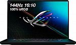 ASUS ROG 16" WUXGA 144Hz Gaming Laptop (i7-11800H 16GB RTX 3050 Ti 512GB SSD) $1050