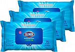 3-Pack 75-Count Clorox Bleach Free Disinfecting Wipes (Fresh Scent) $6.61