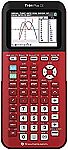 Texas Instruments TI-84 Plus CE Color Graphing Calculator, Radical Red $94.99