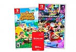 Mario Kart 8 Deluxe + 12-Month Nintendo Switch Online membership $50 and more