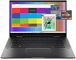 HP Envy x360 Convertible 15" FHD Laptop (Ryzen 7 5825U 8GB 512GB 15-eu1026nr) $550.35