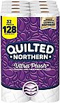 32-Count Quilted Northern Ultra Plush 3-Ply Toilet Paper Mega Rolls $25.95