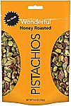 5.5-oz Wonderful Pistachios (No Shells, Honey Roasted) $3.88
