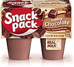 4-Ct Snack Pack Pudding Cups (Chocolate) $0.95