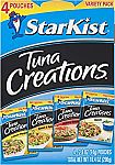 4-Pack 2.6-Oz StarKist Tuna Creations Variety Pack $3.80