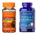 60 Count Puritans Pride Caffeine 200 Mg 8-Hour Sustained Release $3 and more