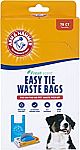 75-Pack ARM & HAMMER 71041 Easy-Tie Waste Bags $1.88 (or $1.10)