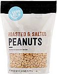 44 Oz Happy Belly Roasted and Salted Peanuts $5