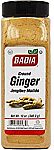 6-Pk 12 OZ Badia Ginger Ground $10.70