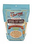 4-pack Bob's Red Mill Steel Cut Oats, 24-ounce $11