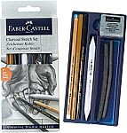 Faber-Castell 7-Piece Charcoal Sketch Set $7.60