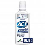 16.9-Oz ACT Whitening + Anticavity Fluoride Mouthwash $3.85