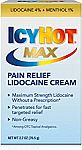 Icy Hot Max Strength Pain Relief Cream with Lidocaine Plus Menthol (2.7 Ounces) (2 for $10)