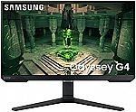 SAMSUNG Odyssey G4 25" FHD Gaming Monitor (LS25BG402ENXGO) $169.99