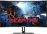 Sceptre Curved 32" 1800R 240Hz Gaming Monitor (C325B-FWD240) $149.97