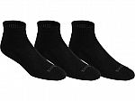 3-pack ASICS Cusion Low or Cushion Quarter Socks $3.50 Shipped