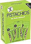 9-pack Wonderful Pistachios, Roasted & Salted Nuts (0.75 Ounce) $7.11