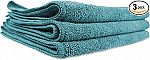 3-Pk 16x16" Chemical Guys Workhorse Microfiber Towel $3.26