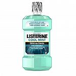 1.5-L Listerine Zero Alcohol Clean Mint Mouthwash (Cool Mint) $5.55