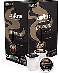 22-Count Lavazza Espresso Italiano Single-Serve Coffee K-Cups $8.87