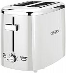 Bella 2-Slice Extra-Wide/Self-Centering-Slot Toaster $9.99
