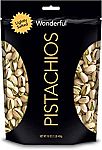 16 Oz Wonderful Pistachios, In-Shell, Lightly Salted Nuts $5.20