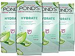 4-Pack 25-Ct Pond's Vitamin Micellar Wipes for Dry Skin $6.70