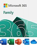 Microsoft 365 Family (15-Month Subscription) $10