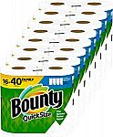 Bounty Quick-Size Paper Towels 32 Family Rolls $44 after Rebate