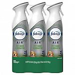 3-Pack 8.8-Oz Febreze Air Freshener Spray (Pet Odor Eliminator) $5.60 and more