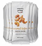 15-Pk 1.5-Oz Wickedly Prime Roasted Cashews Snack Pack (Coconut Toffee) $9.21