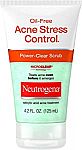 4.2-oz Neutrogena Oil-Free Acne Stress Control Power-Clear Facial Scrub (2 for $9.50) & More