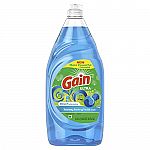 38-Oz Gain Ultra Bleach Dishwashing Liquid Dish Soap $2.89