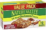 12-Count Nature Valley Soft-Baked Oatmeal Squares $4.50 and more