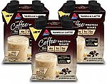 12-Ct 11-oz Atkins Iced Coffee Protein Shake (Vanilla Latte) $11 & More