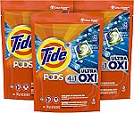 75-Count Tide Pods Laundry Detergent Pacs (4-in-1 Ultra Oxi, HE Compatible) $13