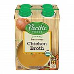 4-Pack 8-Oz Pacific Foods Organic Free Range Chicken Broth $2.63