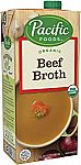 Pacific Foods Organic Beef Broth, 32oz $2.40