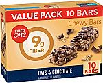 Fiber One Chewy Bars, 14.1 oz, 10 ct (Pack of 6) $4.49