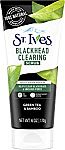 6-Oz St. Ives Blackhead Clearing Face Scrub (Green Tea & Bamboo) (2 for $5.58)